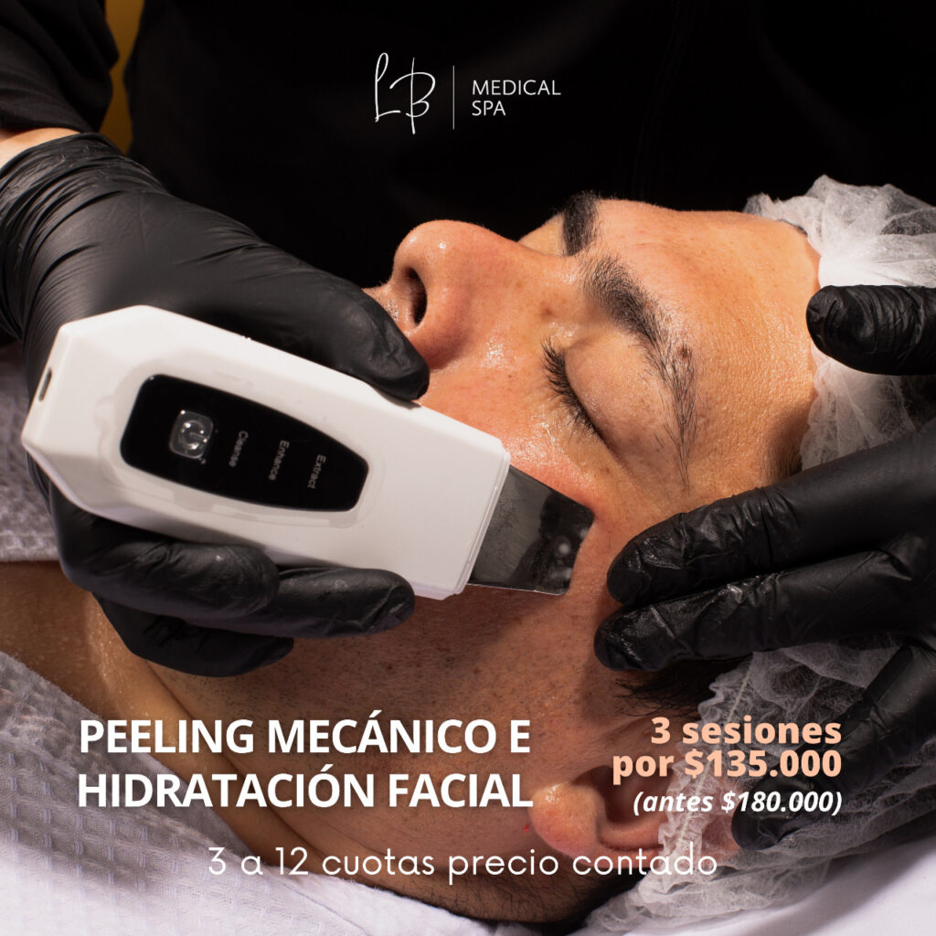 PROMO: Peeling Mecánico + Hidratación Facial (pack de 3 sesiones)